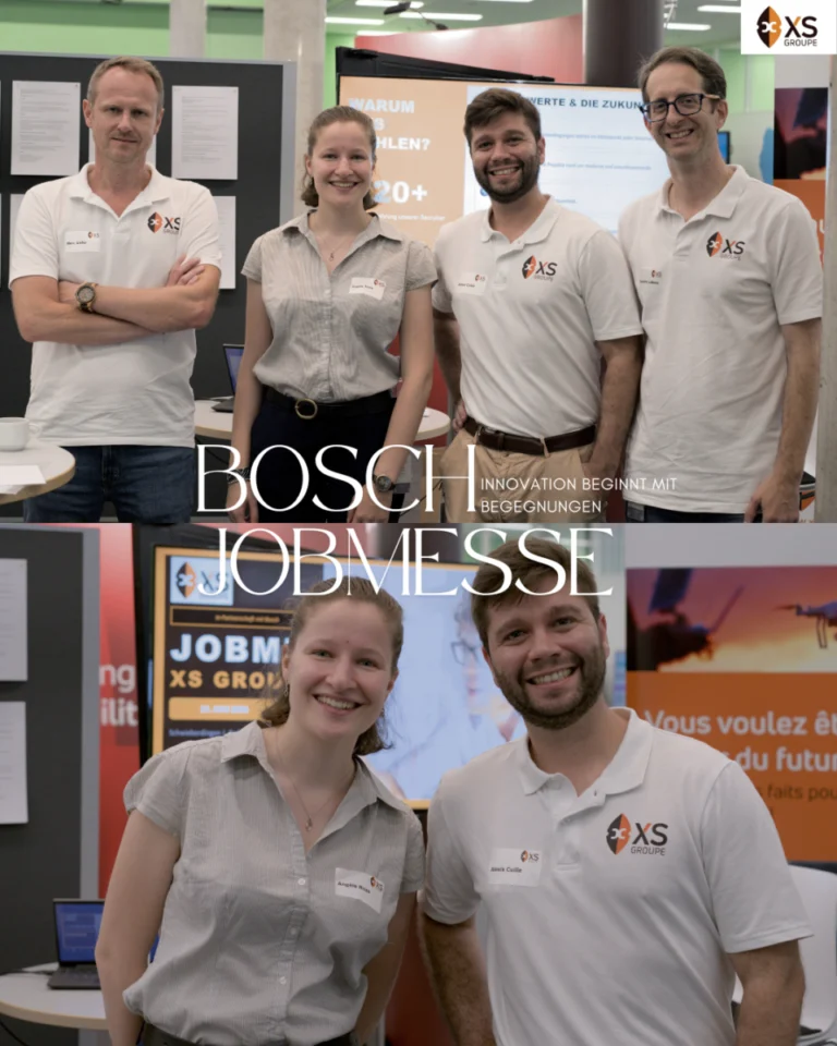 XS Groupe au salon de l'emploi Bosch Jobmesse